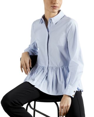ted baker peplum top