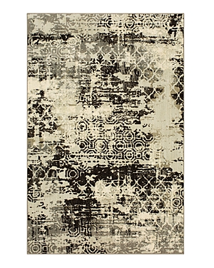 Karastan Artisan Frotage By Scott Living Area Rug, 8' X 11' In Charcoal