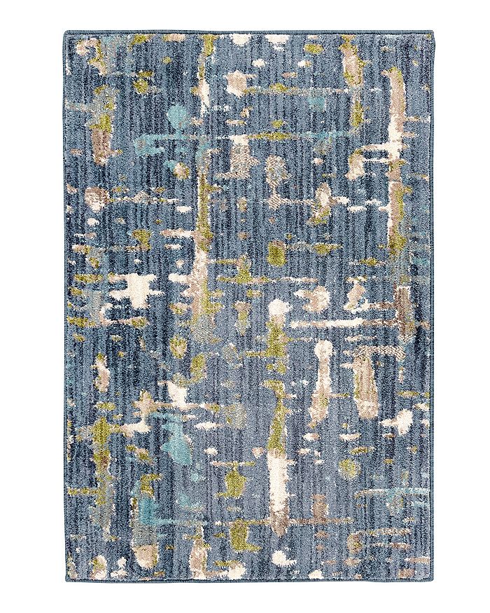 Karastan Expressions Wellspring By Scott Living Area Rug, 8' X 11' In Admiral Blue