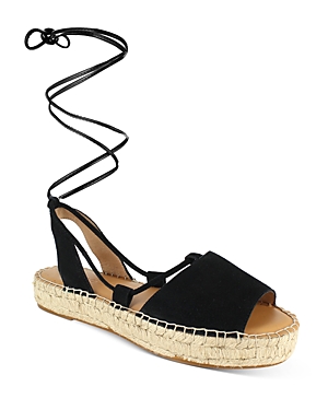 Splendid Women's Meredith Almond Toe Strappy Espadrille Platform Sandals