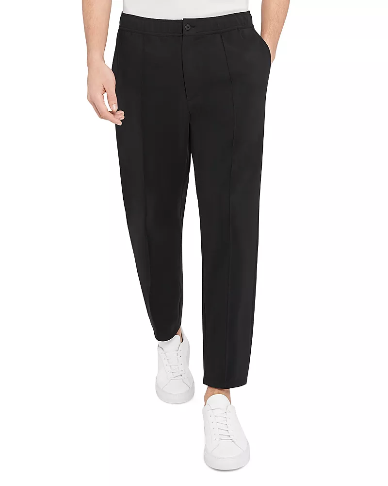 Theory Curtis Draw Pant in Precision Ponte