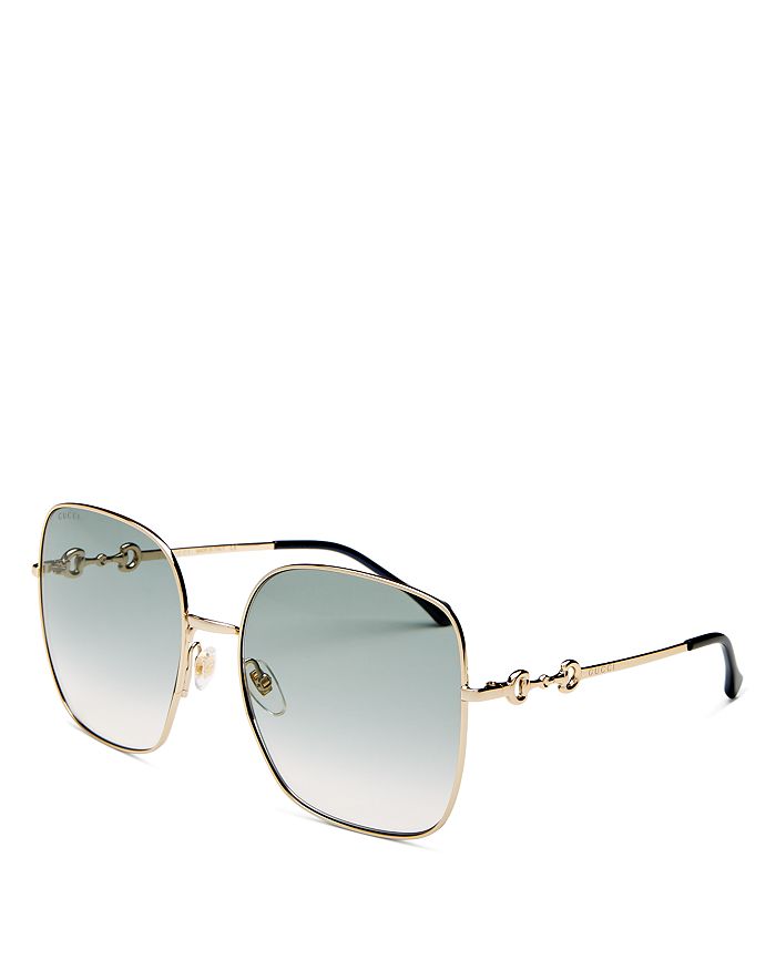 Gucci Women’s Square Sunglasses, 61mm | Bloomingdale's
