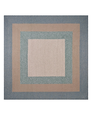Kas Libby Langdon Hamptons Highview Square Area Rug, 7' X 7' In Blue
