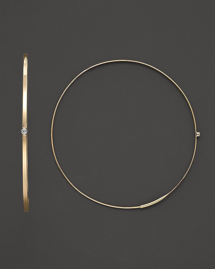 Lana flat on sale magic hoop earrings