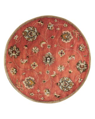 Kas Syriana Allover Mahal Round Area Rug, 5'6 x 5'6