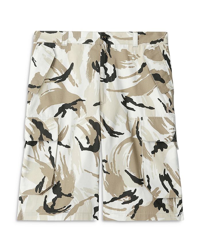 Kenzo Bermuda Shorts In Off White