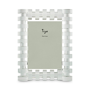 Tizo Clear Rings Crystal Glass 5 x 7 Picture Frame