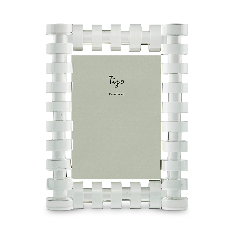 Tizo Clear Rings Crystal Glass 5 X 7 Picture Frame
