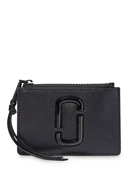 MARC JACOBS - Top Zip Leather Multi Card Case