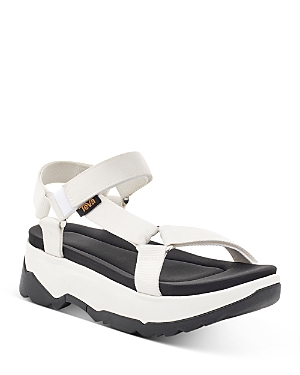 Teva Jadito Universal Recycled-polyester Sandals In White