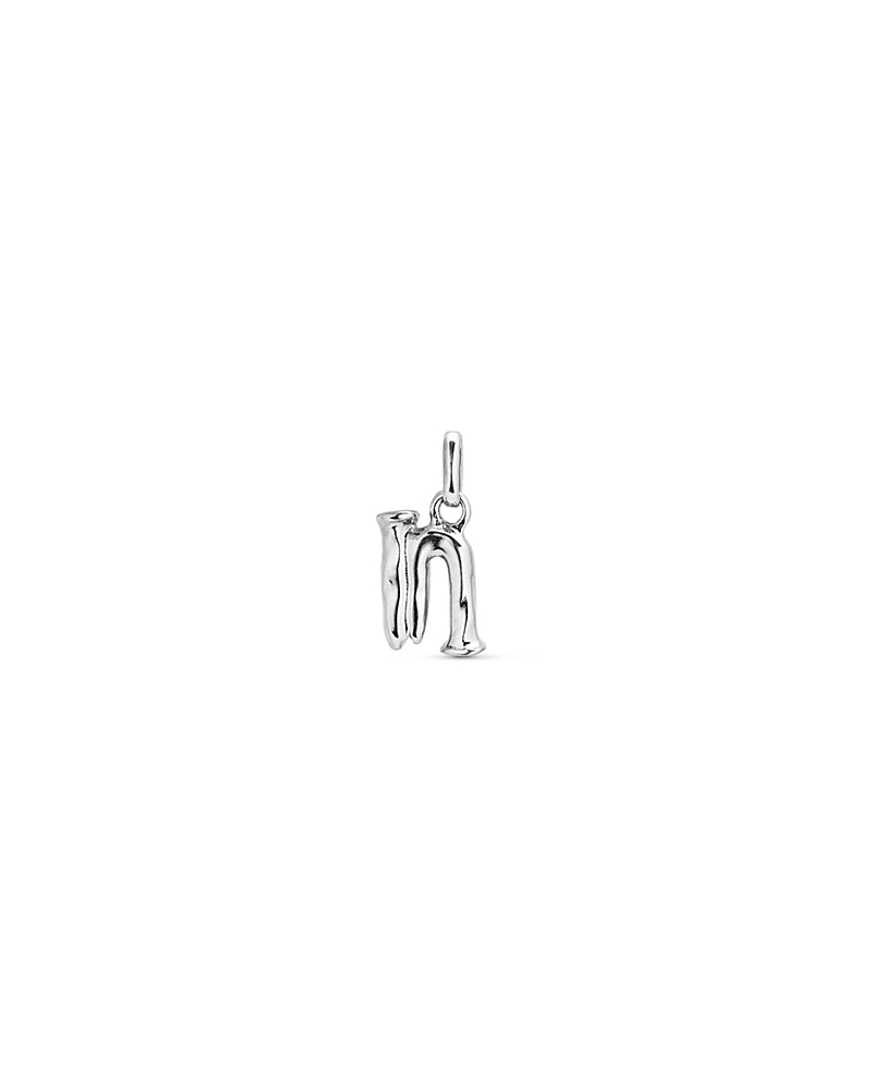 Unode50 Sterling Silver-Plated Letter a Charm