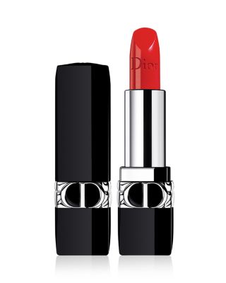 Photos - Lipstick & Lip Gloss Christian Dior Dior Rouge Dior Lipstick - Satin 080 Red Smile C017200080 