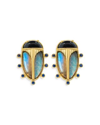 Capucine de Wulf Scarab Earrings