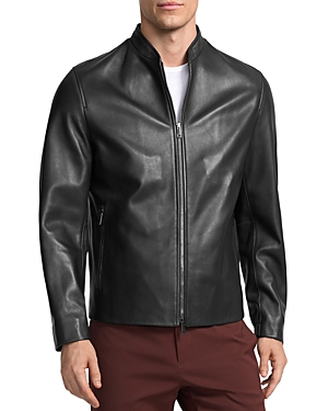 THEORY MOORE LEATHER JACKET (60% OFF) - COMPARABLE VALUE $995,K0770402