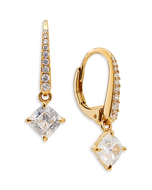 Nadri Colette Cubic Zirconia Huggie Earrings In Gold