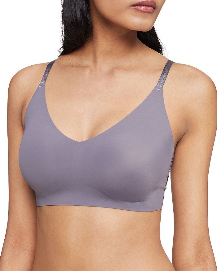CALVIN KLEIN INVISIBLES COMFORT LIGHTLY LINED TRIANGLE BRA,QF5753