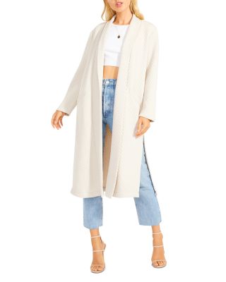 duster cardigan with belt