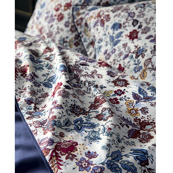 Anne De Solene Fleur De Perse King Duvet Cover In Multicolor