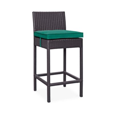 Modway Convene Outdoor Patio Rattan Bar Stool