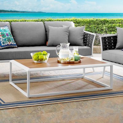  Stance Outdoor Patio Aluminum Coffee Table
