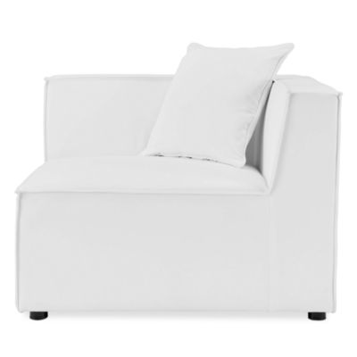 Saybrook Outdoor Patio Upholstered Sectional Sofa Corner Chair