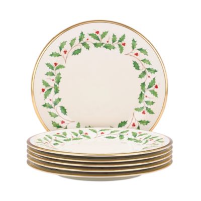 Holiday Dinner Plate, Set of 6