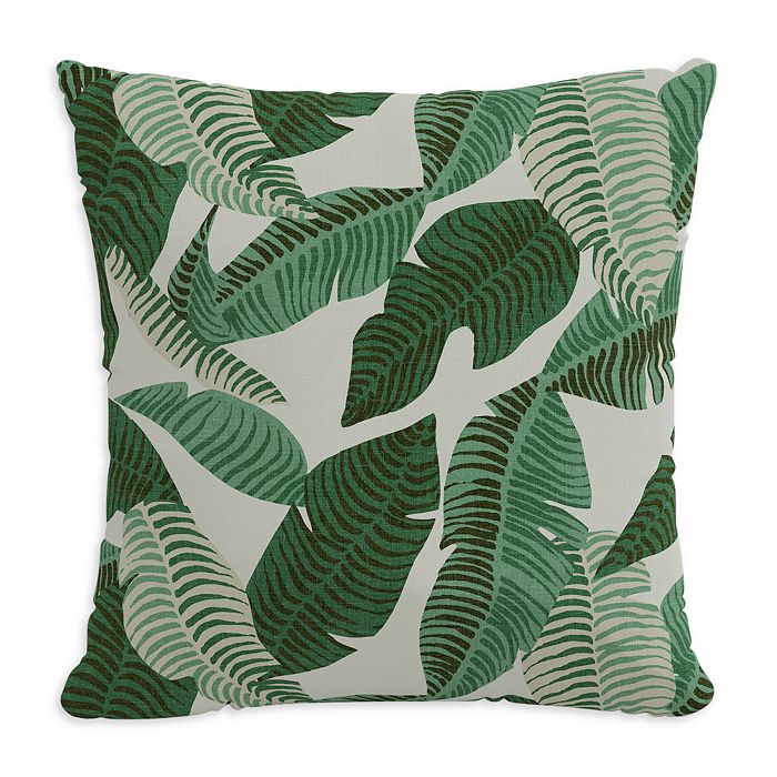 Sparrow & Wren Outdoor Pillow In Banana Palm, 18 X 18 In Banana Palm Natural