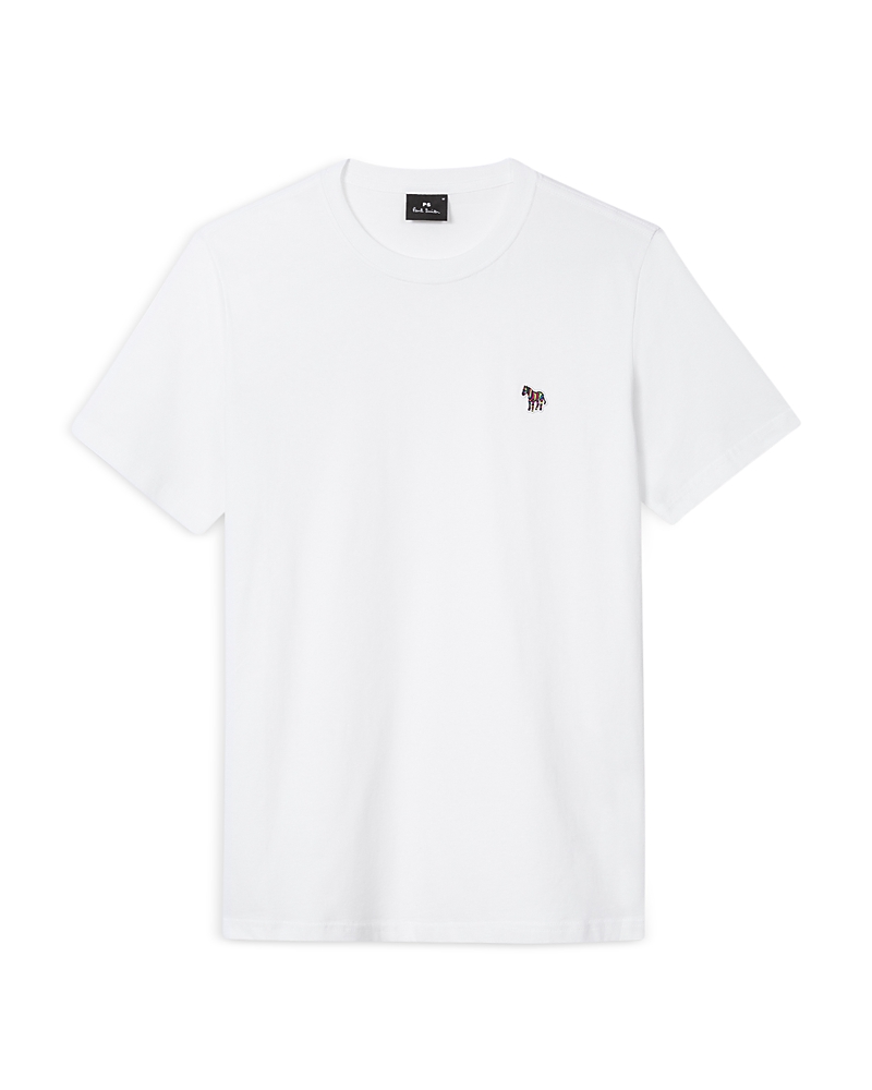 Shop Paul Smith Zebra Tee In White