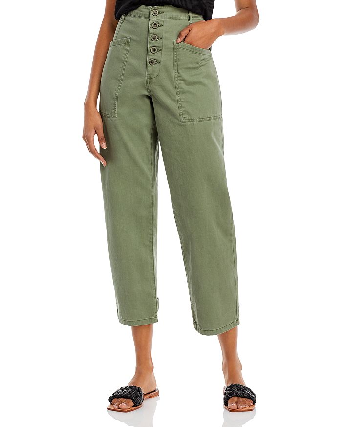 Pistola Tammy High Waist Trousers In Colonel | ModeSens