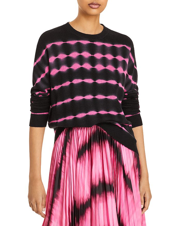 ALICE AND OLIVIA ALICE AND OLIVIA GLEESON TIE DYED SWEATER,CC102529705