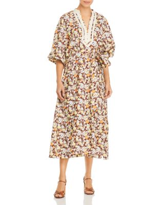 tory burch balloon dress