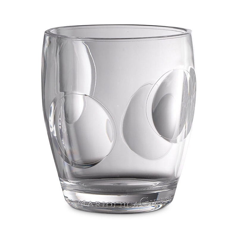 Mario Luca Giusti Acrylic Fisheye Tumbler In Clear