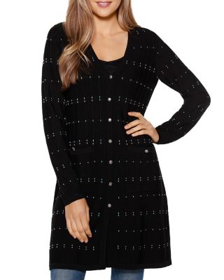 long black duster cardigan