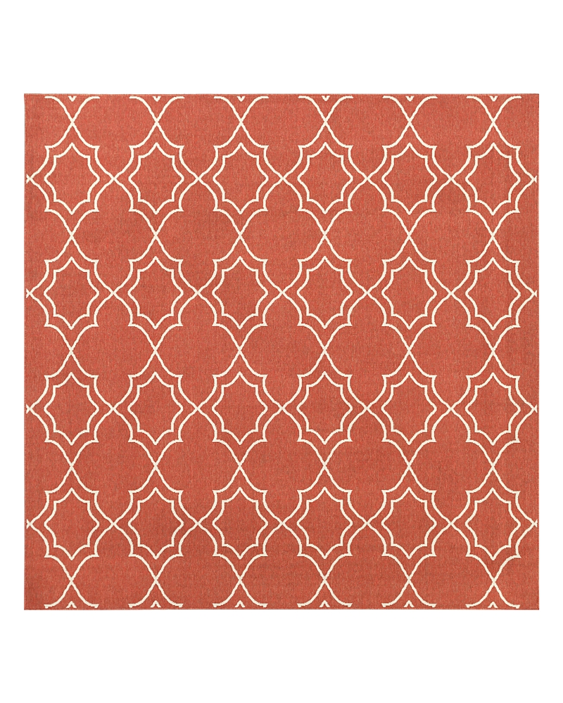 Surya Alfresco Alf A Square Area Rug, 7'3 X 7'3 In Rust