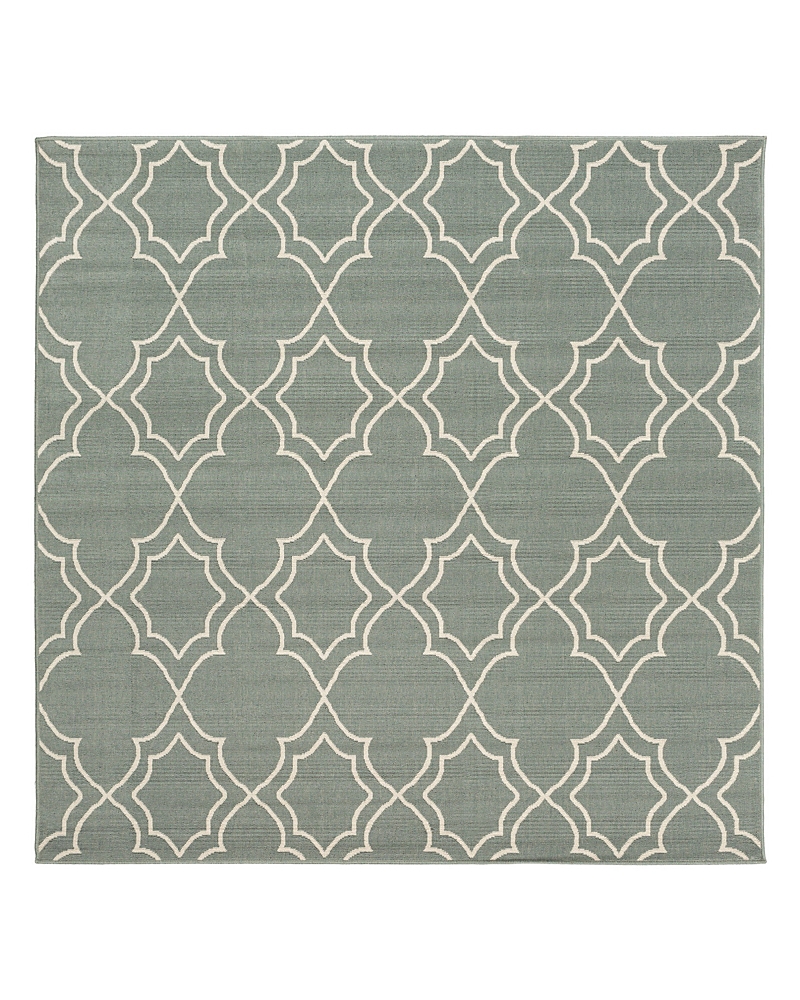 SURYA ALFRESCO ALF A SQUARE AREA RUG, 8'10 X 8'10