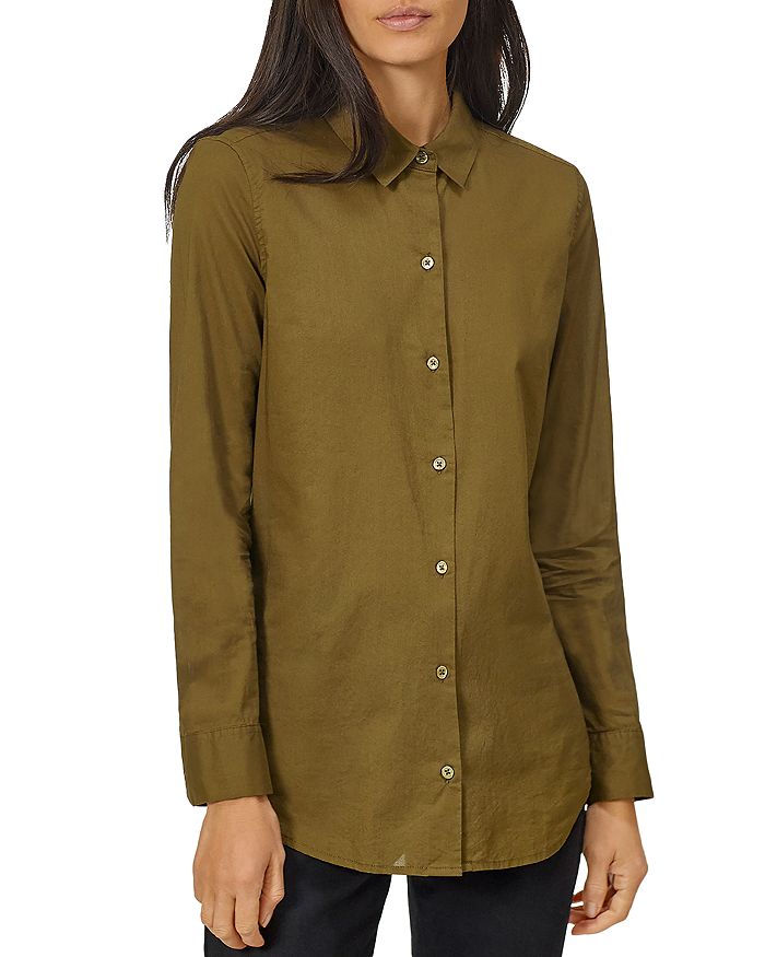 Equipment Essential Button Up Cotton Shirt | Bloomingdale's