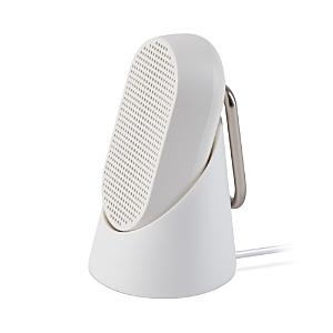 Lexon Mino T Bluetooth Speaker With Integrated Carabiner In Matte White