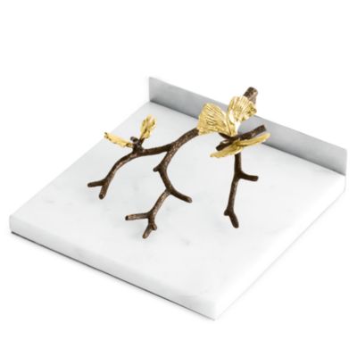 Butterfly Ginkgo Dinner Napkin Holder