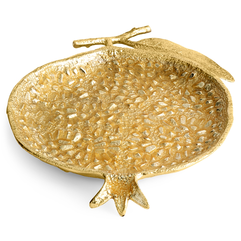 Michael Aram Pomegranate Plate In Gold