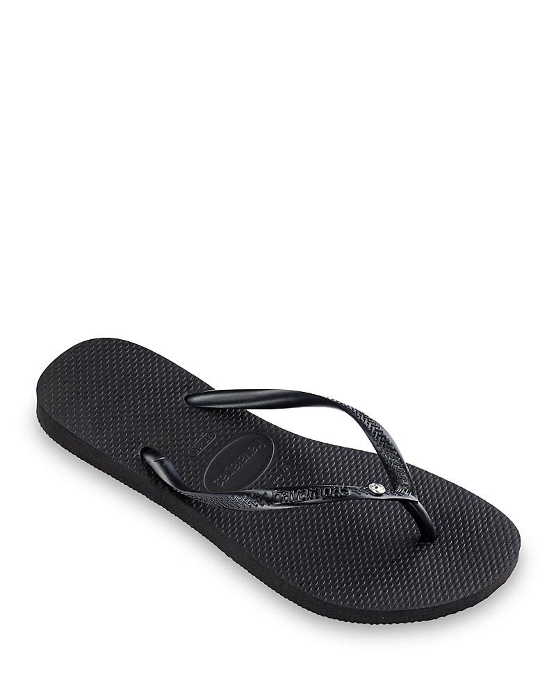havaianas Women's Slim Crystal Ii Flip Flop Sandals