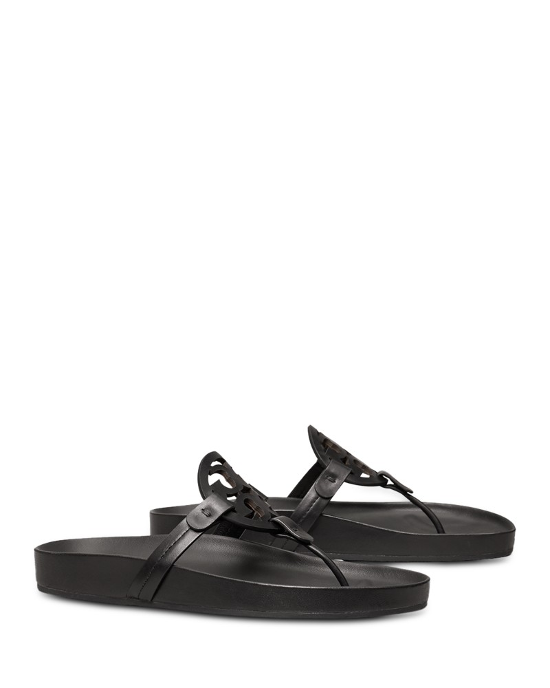 Tory Burch Women's Miller Cloud Sandals in Perfect Black