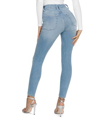Women S Light Blue Skinny Jeans Ankle Crop More Bloomingdale S