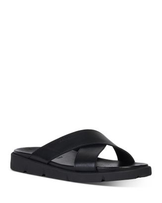 Geox Men's Xand Leather Slide Sandals | Bloomingdale's