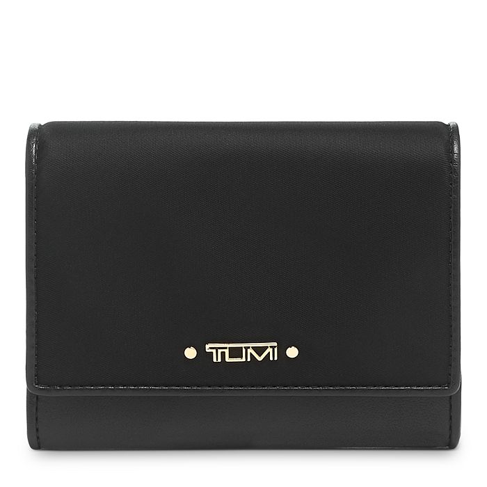 Tumi Voyageur Leather Accordion Card Case Bloomingdale's