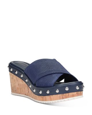 Donald pliner cork wedge sandals on sale