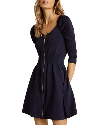 REISS McKenzie Hourglass Knit Mini Dress Bloomingdale #39 s