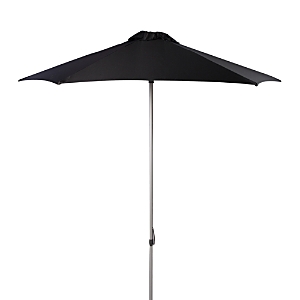 Shop Safavieh Hurst 9 Ft Push Up Umbrella In Black