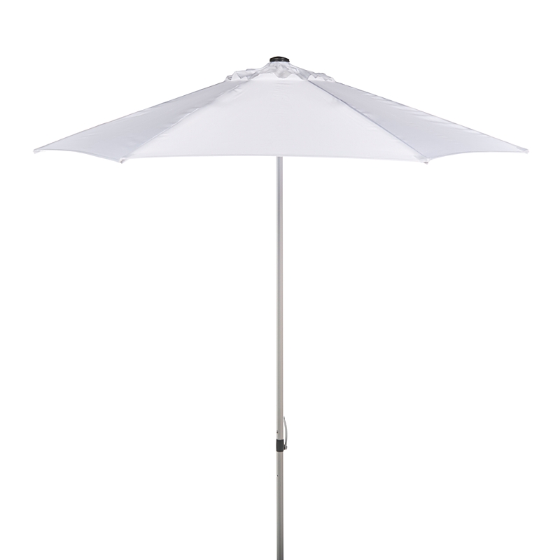 Safavieh Hurst 9 Ft Push Up Umbrella In White