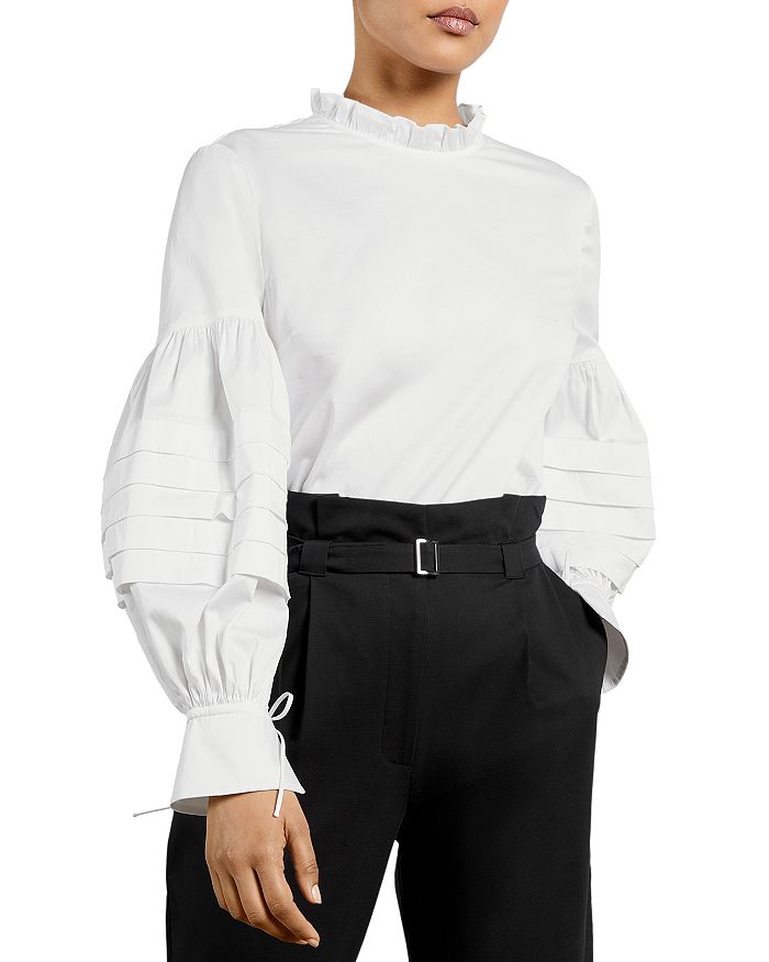 Ted baker store ruffle neck top