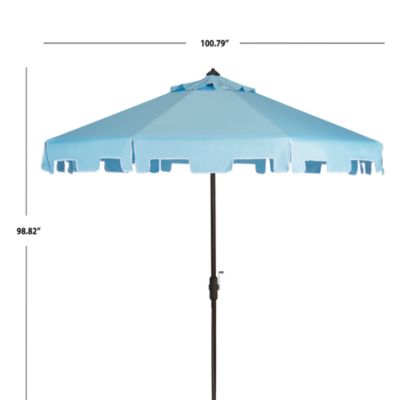Zimmerman 9 Ft Crank Market Umbrella